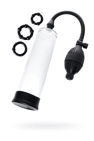 Вакуумная помпа Sexus Men Erection Bjorn + набор эрекционных колец в подарок